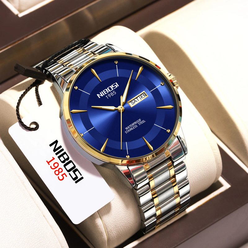 Reloj de Acero Dorado