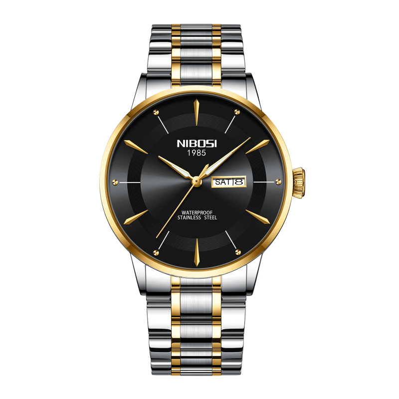 Reloj de Acero Dorado