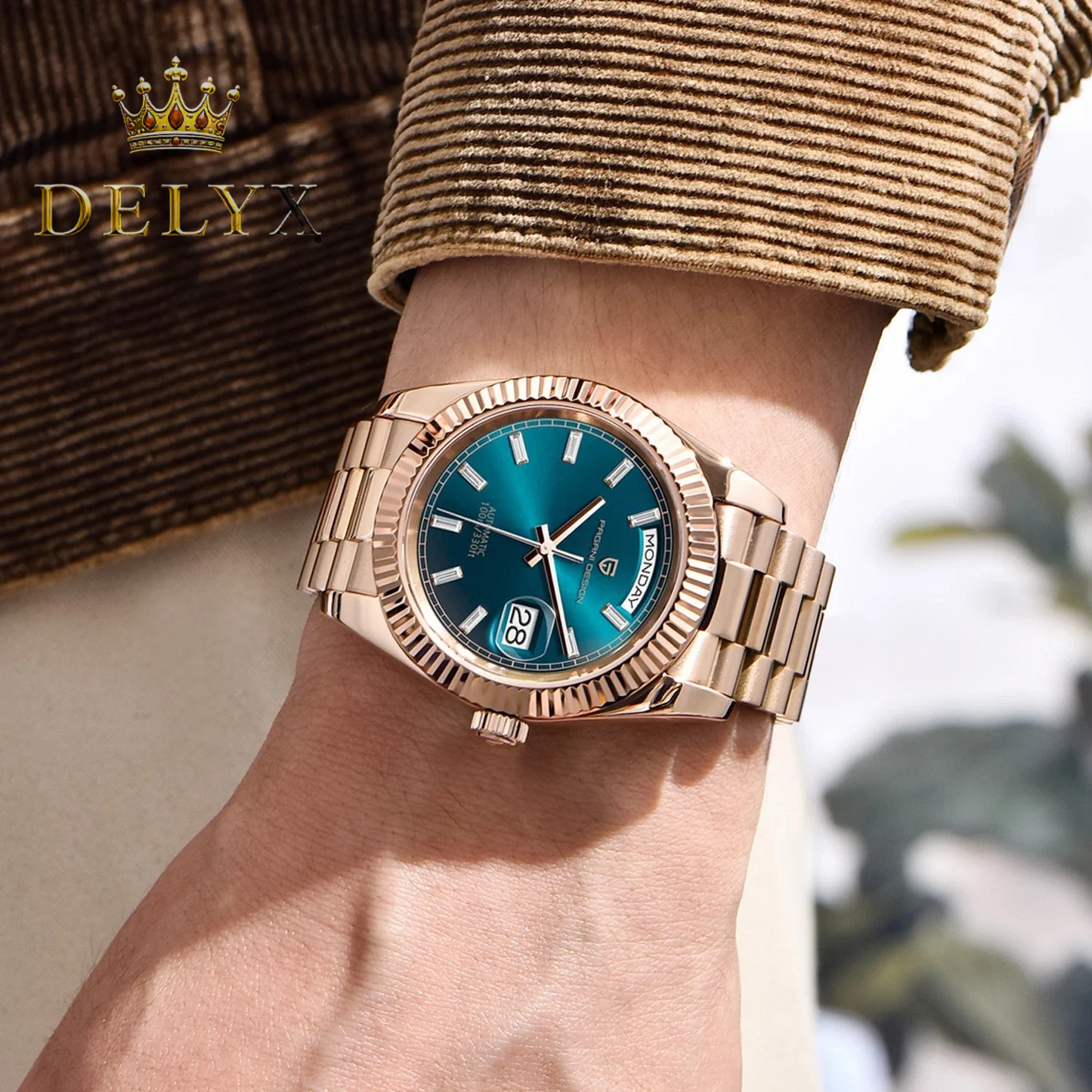 👑Elegancia dorada: El éxito se nota en los detalles.