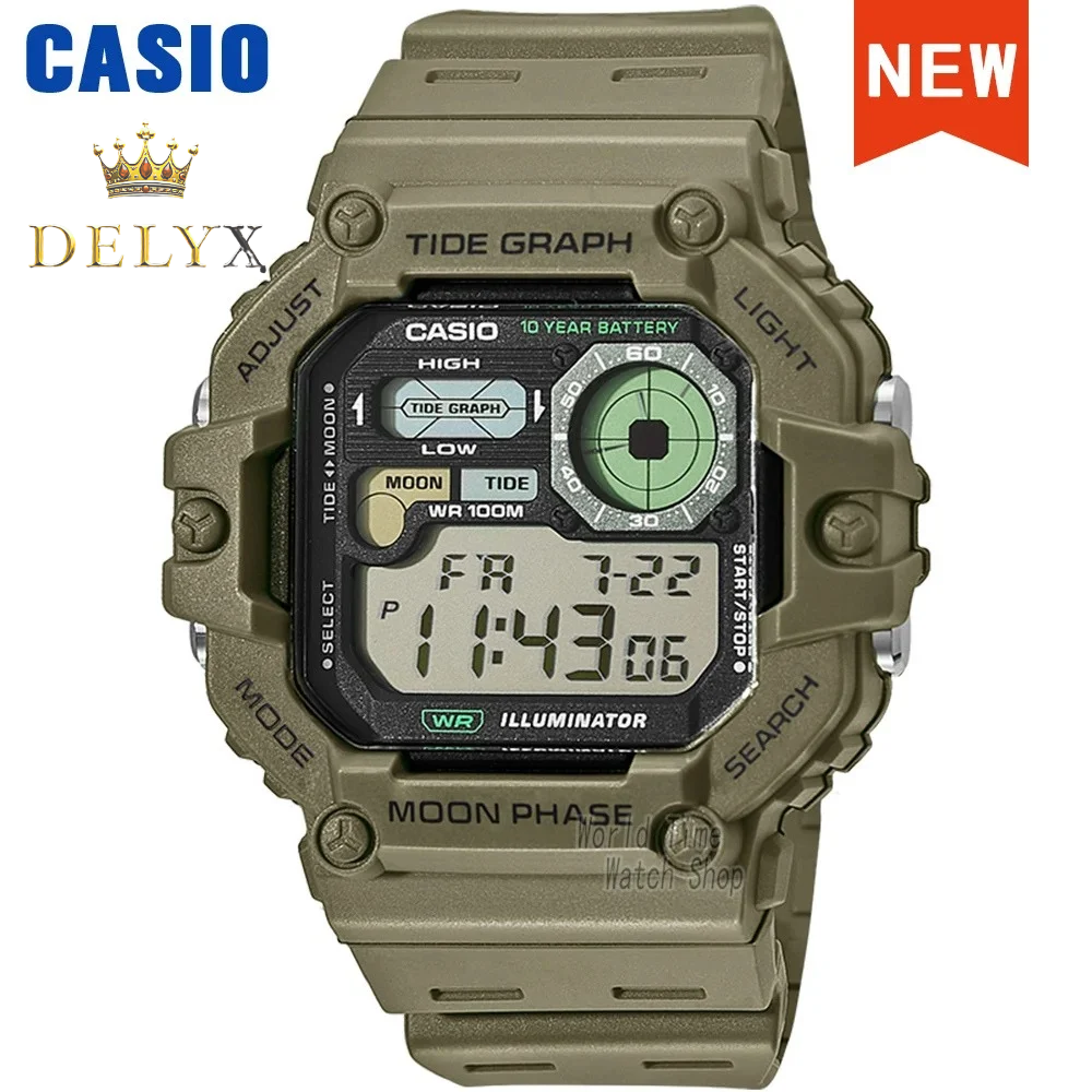 💪 Se ve brutal en la muñeca — estilo Casio