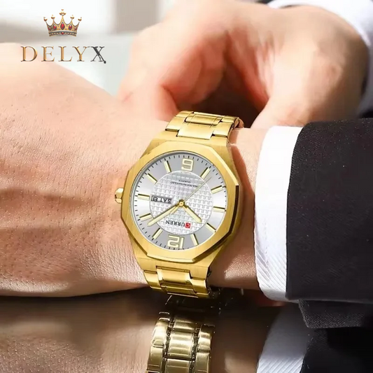 Reloj curren 8476 para hombre con calendario y resistente al agua